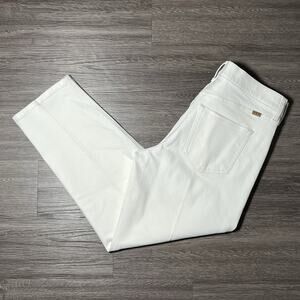 AYR The Knockout Jeans Women's 30 Creme Soda High Rise Straight LA USA MADE EUC